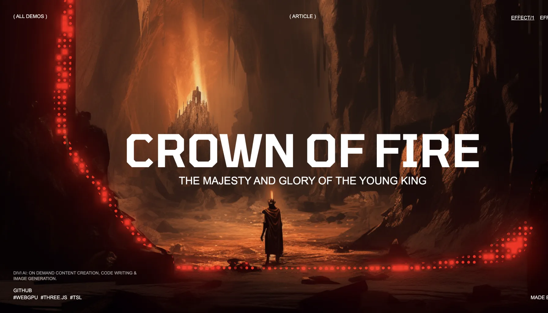 Retro CRT scanline effects using WebGPU